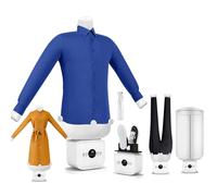 Stiratrice automatica 3 in 1 gonfiabile per camicia, asciugatura rapida, timer 60 minuti, serbatoio per aromaterapia integrato per camicie, pantaloni, scarpe, gonne