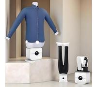 Stiratrice automatica a vapore con tempo e temperatura regolabili, asciugatura rapida di 8 minuti, serbatoio per aromaterapia integrato per una cura efficiente dell'indumento