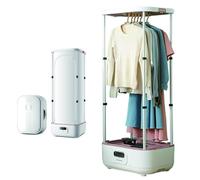 Stiratrice Automatica & Ferro Verticale A Vapore - Macchina Per Asciugatura Smart Hands-Free Con Aromaterapia, Riscaldamento 3D Circolante, Asciugatura Rapida E Delicata, Funzione One-Button