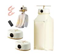 Stiratrice automatica gonfiabile for casa, ferro da stiro a vapore verticale wireless automatico, asciugatrice portatile, for appartamento e viaggio(2 Pcs)