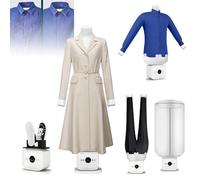 Stiratrice automatica per camicia con manichino gonfiabile, tempo e temperatura regolabili, 1200 W per rimozione delle rughe