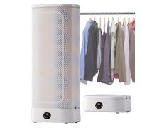 Stiratrice automatica pieghevole - Asciugatrice portatile e dispositivo di asciugatura a vapore, potenza 1000 W, timer 0-240 minuti, circolazione dell'aria calda a 360°, adatta per vari vestiti