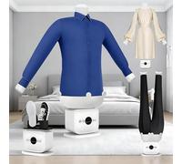 Stiratrice automatica portatile, design umanoide tipo touch, 360°, senza punti ciechi, funzionamento con un clic, asciugatura rapida in 8 minuti e stiratura, per tutti i tessuti
