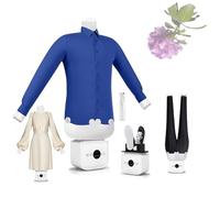 Stiratrice Portatile e Antirughe, Stiratura Rapida in 8 Minuti, Temperatura Regolabile, Asciugatura a Copertura Totale a 360°, per Camicie, Pantaloni, Abbigliamento e Scarpe Standard+SkirtMould