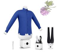 Stiratrice Portatile e Antirughe, Stiratura Rapida in 8 Minuti, Temperatura Regolabile, Asciugatura a Copertura Totale a 360°, per Camicie, Pantaloni, Abbigliamento e Scarpe Standard