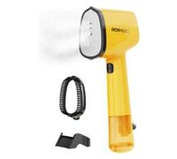 Cecotec Ferro da Stiro Verticale IronHero V-1500 Essential Yellow, Potenza 1500 W, Vapore Continuo 25g/min, Riscaldamento Rapido, Disinfetta, Pulisce e Cura i Tuoi Capi, Suola Rivestita in Ceramica