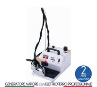 Stirella Generatore di vapore con caldaia da 2 Lt dotato di ferro da stiro professionale Bieffe