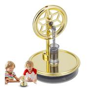 Stirling Engine, Low-Temperature Electricity Generator Model, Educational Science Kit, Desktop Decoration, 1 pezzo, for Adults, Home, STEM Learning, Science Enthusiasts
