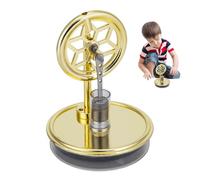 Stirling Engine, Low-Temperature Generator Model, Educational Science Kit, Mechanical Power Model, Desktop Learning Tool for Adults and Students, 7.68x5.31 inches