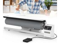 Stiro a rullo a vapore per vestiti, ferro da stiro a vapore continuo con pannello touch screen, ideale per indumenti, tende, lenzuola e tovaglie