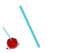 Stironi di resina epossidica - Stironi di alta qualità per miscelazione di resina, strumento anti-calcolo | bastoncini di artigianato in silicone, bastoni di agitazione per progetti epossidici fai da