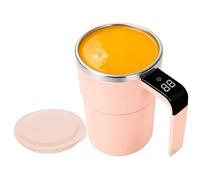 Stirring Mug - Coffee Mug 13,8 x 8 cm | Ceramic Coffee 380 ml, Automatic Mixing Novelty,Rechargeable StirringMug With Lid -for Women Men Home Kitchen Bar Office Birthday Christmas Water Beverage Honey