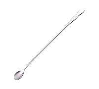 Stirring Spoon, Long Handle Mixing Spoon, Stainless Steel Cocktail Spoon,stainless Steel Mixing Spoon for Iced, Cocktail Mixing Spoon Smooth1pc