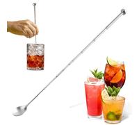 Stirring Spoons, Length Adjustable Extending Telescopic Bar Sopoons, And Reliable Long Handled And Extendable Mixing Spoons For Drinks, Picnic, Travel, Barbecue