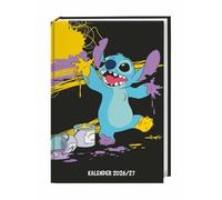 Stitch 17-Monats-Kalenderbuch A5 2027 - 17 Monate. Von August 2026 ezember 2027: Blau und frech: der beliebte Disney-Star in einem ... und Termine im Blick im Format 15,2 x 21,5 cm