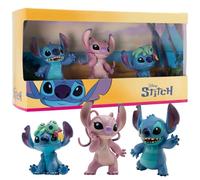Bullyland - Set regalo Stitch di Disneys Lilo & Stitch, perfetto come personaggio giocattolo, decorazione e regalo per bambini dai 3 anni in su, fedele ai dettagli 6 cm Walt Disney 12591