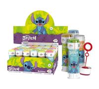 Stitch - Bolle di sapone da 60 ml, 36 pezzi, 23,5 x 23,5 x 12 cm