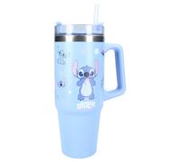 STITCH Bottiglia Tazza con Coperchio e Cannuccia 900ml ORIGINAL DISNEY 795-01171