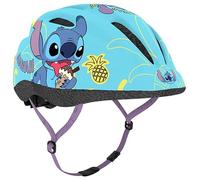 Stitch - Casco da bicicletta per bambini, taglia S: 48-52 cm, circa 2-5,5 anni, taglia S