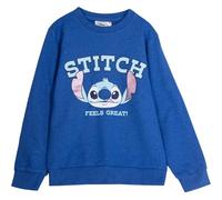 STITCH Cerdá Up Terry Zip-Sweatshirt French Felpa, Grigio, One Size Unisex Bambini