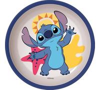 Stitch - Ciotola per bambini riutilizzabile bicolore con fondo antiscivolo