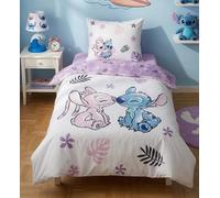 Stitch e Angel Love Tropical Copripiumino Singolo 140x200 + Federa Cotone