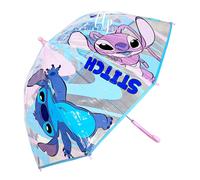 Stitch e Angel Ombrello Trasparente POE Bambina Ombrellino Parapioggia Pioggia