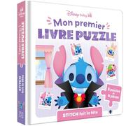 Stitch fait la fête: 5 puzzles de 4 pièces