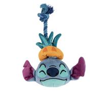 Stitch Giocattolo con corda dentale per cani, Disney ufficiale | Filo interdentale in cotone, igiene orale canina, ideale per mordere e tirare, licenza ufficiale Disney Stitch