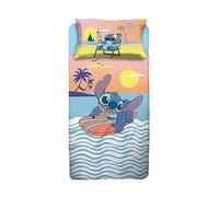Lenzuola per Bambini Stitch Summer in cotone Singolo