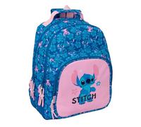 STITCH LILO - Zaino scuola per bambini, ideale per bambini di diverse età, comodo e versatile, qualità e resistenza, 32 x 15 x 42 cm
