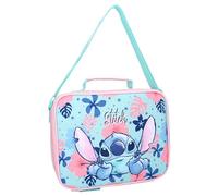 STITCH Lunchtime! - Borsetta Portapranzo in poliestere con tracolla - Lunch Bag - dimensioni 25x19x8cm - Originale Disney Lilo e Stitch