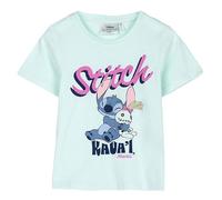 STITCH Maglietta per Bambini a Maniche Corte, Prodotto Originale Disegnato in Spagna Turchese, One Size Unisex Bambini, Turchese, 10 Anni