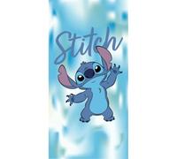 STITCH mani alzate - da Disney Lilo e Stitch telo doccia Telo Mare Spiaggia Bagno Beach Towel - 100% Cotone - Dimensioni 70x140cm - multicolore
