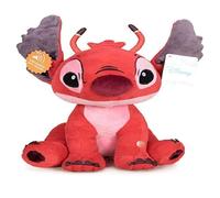 STITCH MORBIDO PELUCHE PARLANTE ROSSO 35 CM PUPAZZO SONORO BAMBINI LILO & STITCH
