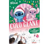 Stitch Noël: Avec un grand poster à colorier