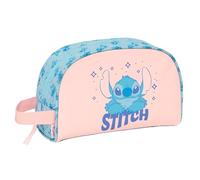 Stitch OHANA - Astuccio per la scuola con manico, adatto per bambini dai 5 ai 14 anni, comodo e versatile, qualità e resistenza 28 x 10 x 18 cm