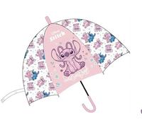 Stitch Ombrello Rosa PVC POE Creeper Bambini Ragazzi Ombrellino Parapioggia