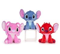 STITCH PELUCHE 30 CM ANGEL LEROY ORIGINALE DISNEY SOFT TOYS DISNEY