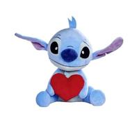 STITCH PELUCHE 50 CM CON CUORE ORIGINALE GRANDE SOFT TOYS DISNEY