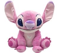 Stitch Peluche ANGEL ALIENA ROSA 20cm CON SALVADANAIO Originale DISNEY