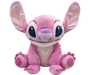 Stitch Peluche ANGEL ALIENA ROSA 20cm CON SALVADANAIO Originale DISNEY