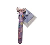 Stitch - Penna a sfera scolastica con personaggi animati, ideale per bambini, ragazzi e fan dell'universo Disney, Stitch, Taglia unica, Licenza