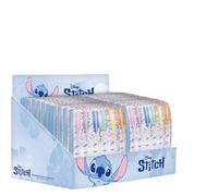 Stitch - Penna a sfera scolastica con personaggi animati, ideale per bambini, ragazzi e fan dell'universo Disney, Stitch, Taglia unica, Licenza