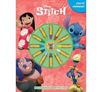 Stitch. Pequeños artistas: ¡Con 12 miniceras!