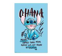 Grupo Erik – Poster da parete Disney Stitch – 61x91,5 cm – Carta lucida – Incorniciabile