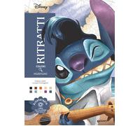 STITCH. RITRATTI. COLORI MISTERIOSI. ARTETERAPIA. LIBRO DA COLORARE PER ADULTI