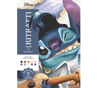 Stitch. Ritratti. Colori misteriosi. Arteterapia. Libro da colorare per adulti. Ediz. illustrata