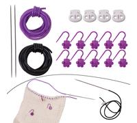 Stitch Stopper Knitting Aghi a maglieria corda da barbiere fai -da -te