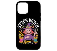 Stitch Strega Cucito Crafting Fun Custodia per iPhone 12 mini